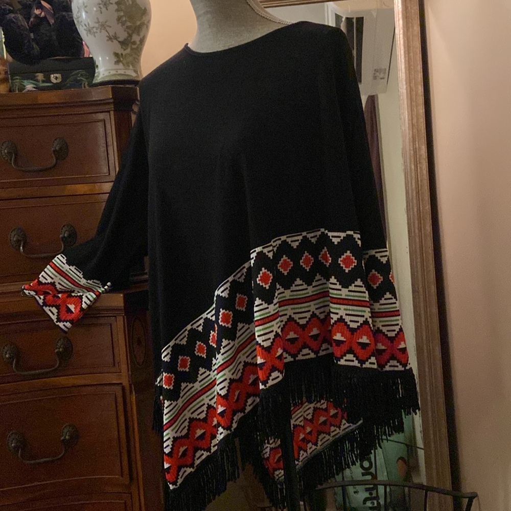 Adore size L poncho lightweight sweater one arm - Picture 5 of 12